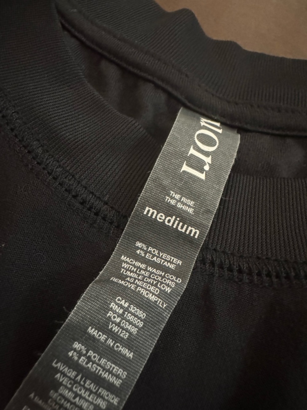 Vuori - Energy Black Sleeveless Performance Tank - Medium - Picture 3 of 4